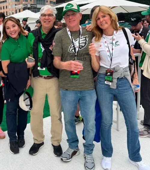 Marcy Kurnick, Dr. Warren Kurnick, and Dr. Cohen pictured with Marleen Dhoore
